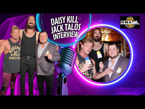 Daisy Kill & Jack Talos Interview at NWA Paranoia - Vs Gangrel Vs  New Spectaculars 2.0 - Joe Galli
