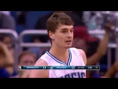 2015-11-18 NBA RS Mario Hezonja vs Minnesota
