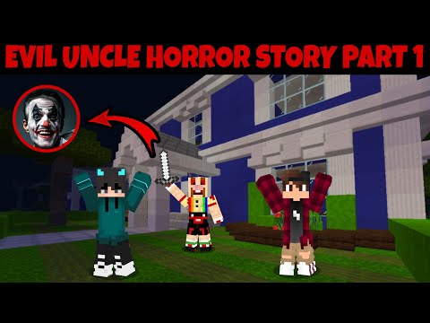 Sparkle Boy - Minecraft Evil Uncle Horror Story Part 1 In Hindi  Uncle Are Crazy