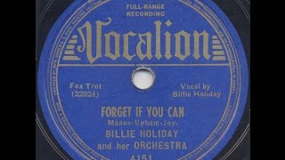 Billie Holiday / Forget If You Can