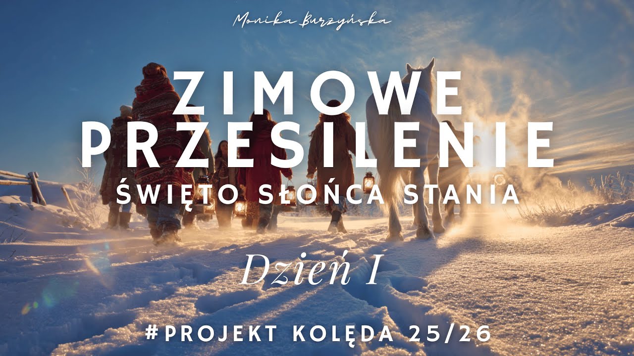 KOLĘDA 1/12: Świt Bogów✨🌟 Spal swoją maskę (Rytuał) Przesilenie Zimowe 2025❄️🌞@monikaburzynska