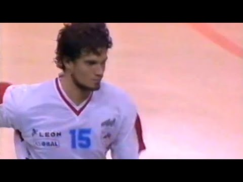 Con Kristian Kjelling se nos han acabado los adjetivos. Liga ASOBAL 2001/02. Barcelona-Ademar