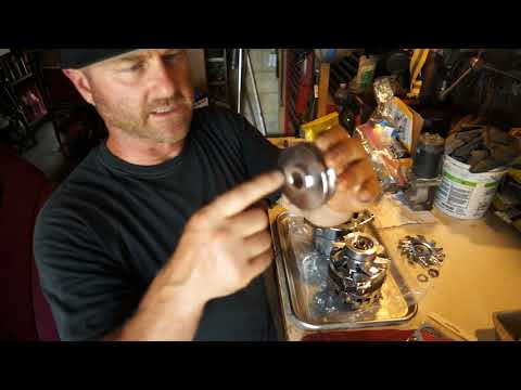 HOW TO CHANGE ALTERNATOR PULLEY FROM V BELT PULLEY TO RIBBED BELT PULLEY