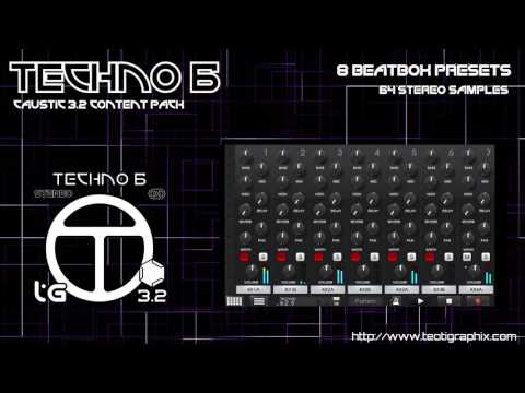 Caustic 3.2 Techno Pack 6 Video