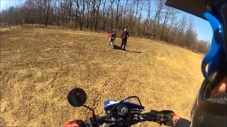 preview picture of video 'DR650 At Lakeview OHV Park in Solon'