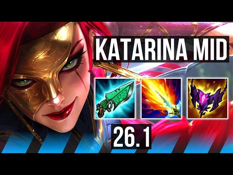 KATARINA vs SYNDRA (MID) | 56K damage | EUW Master | 26.1