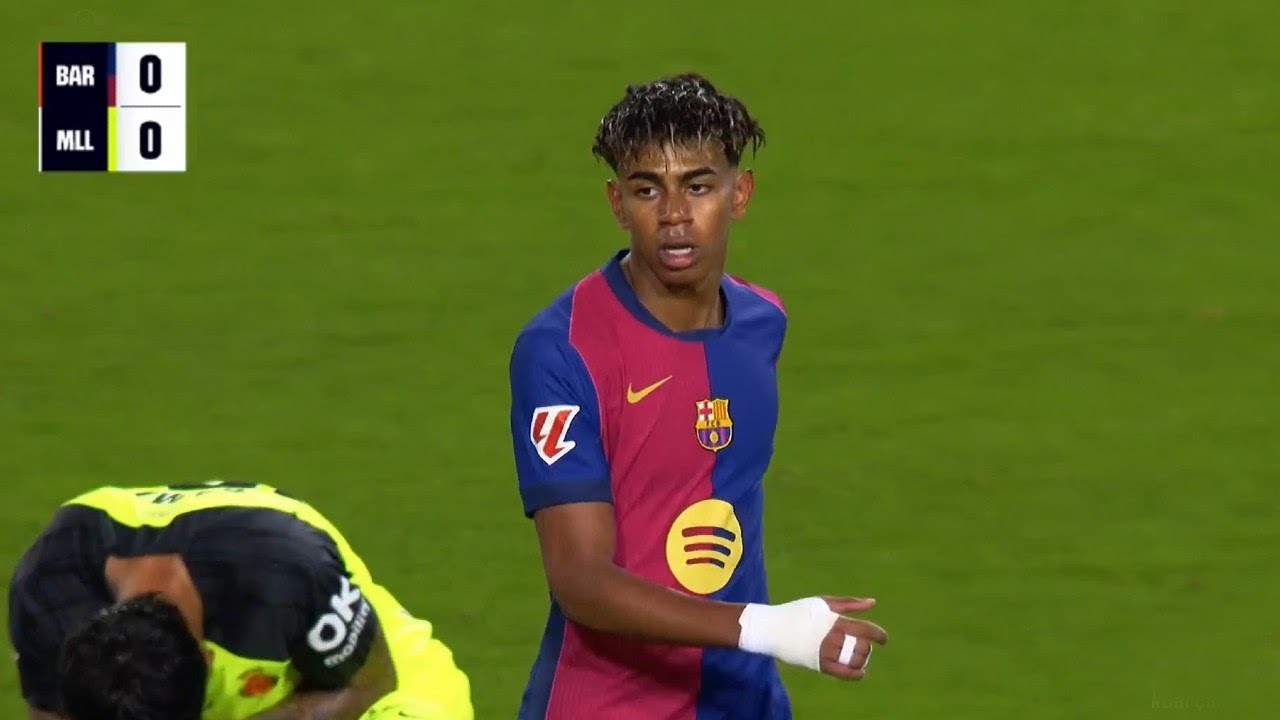 Lamine Yamal 🌟 Performance vs Mallorca (22/04/25) | All Touches & Skills