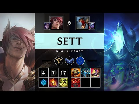 Sett Support vs Fiddlesticks - EUW Diamond Patch 25.09