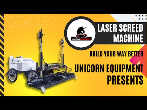 Laser Screed Machine