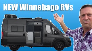 RVs & Camper Vans Seen at RV Open House - Dealer Reactions with Winnebago Motor Homes