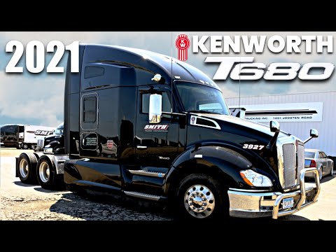 Thumbnail for 2021 Kenworth t680 review & truck tour by Kenworth