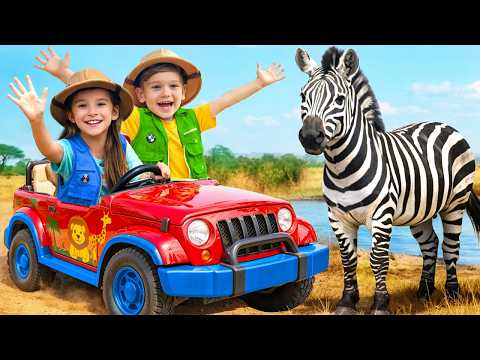 Petualangan Safari Mike dan Sasha - Anak-anak belajar bersikap baik dan membantu orang lain