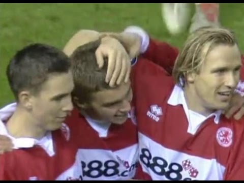Middlesbrough v Partizan Belgrade 2004-05 UEFA Cup Group E MORRISON GOAL