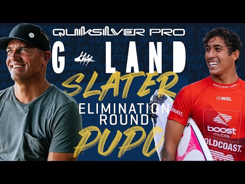 Kelly Slater vs Samuel Pupo | Quiksilver Pro G-Land - Elimination Round Heat Replay