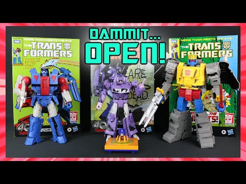 Dammit, Open: Comic Edition! Transformers Generations unboxing!