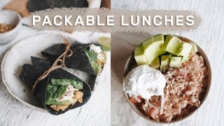 Healthy Lunches for Work & School / EASY, QUICK Meal Prep Ideas