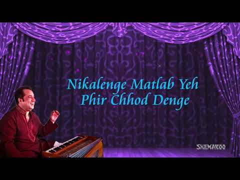 Mere Dil Ki Duniya Me by Rahat Fateh Ali Khan With Lyrics   Hindi Sad Songs