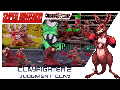 Clay Fighter 2 Judgment Clay -Kangoo- Snes