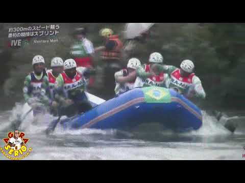Rio Abaixo Rafting Masters no Mundial do Japão 2017 categoria Sprint