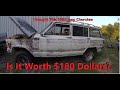 I Bought A $180 00 truck from auction! Is It Worth $180 bucks?