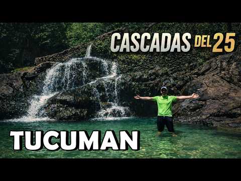 TREKKING A LAS CASCADAS DEL 25 | YUNGAS TUCUMANAS | JUAN BAUTISTA ALBERDI | TUCUMAN ARGENTINA