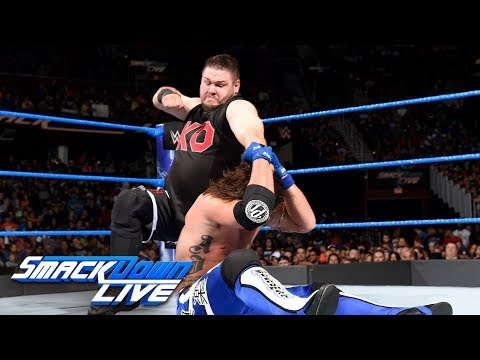 AJ Styles vs. Kevin Owens - United States Championship Match: SmackDown LIVE, Aug. 1, 2017