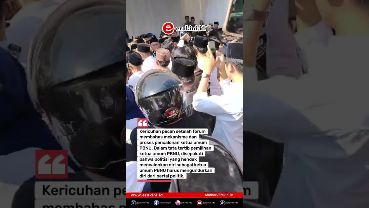 Muktamar Rusuh Usai Pimpinan Sidang Diduga Jegal Pencalonan Gus Yusuf