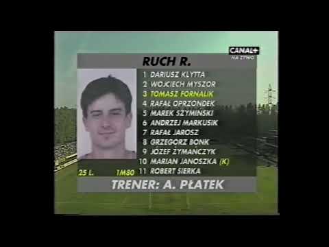 Ruch Radzionków - Legia Warszawa 1-2, 23.09.1998, 4 kolejka