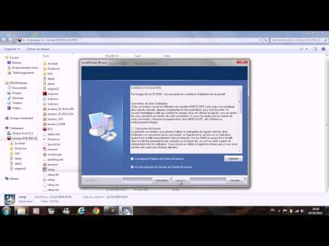 comment installer xp a partir d'un cd