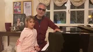 Andrea Bocelli e Virginia Bocelli- Mamma- (Nonna)