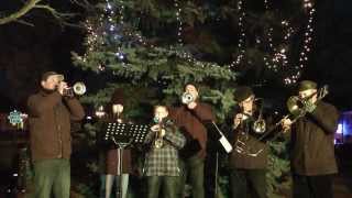 preview picture of video 'Rozsvícení vánočního stromu 2013'
