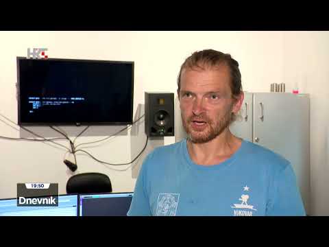 BETA - HTV/HRT 1 Dnevnik - start up production of the first AI film in the cinema history, 2023