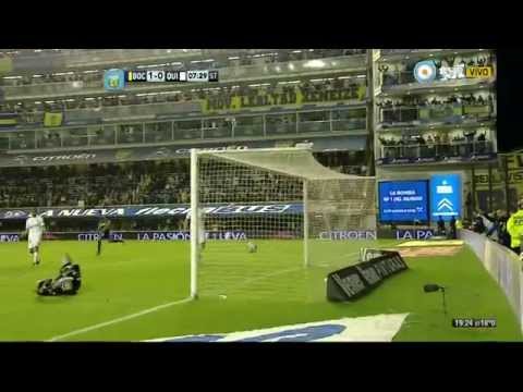 Gol de Carrizo. Boca 1 - Quilmes 0 | TPD2014 - Fecha 9