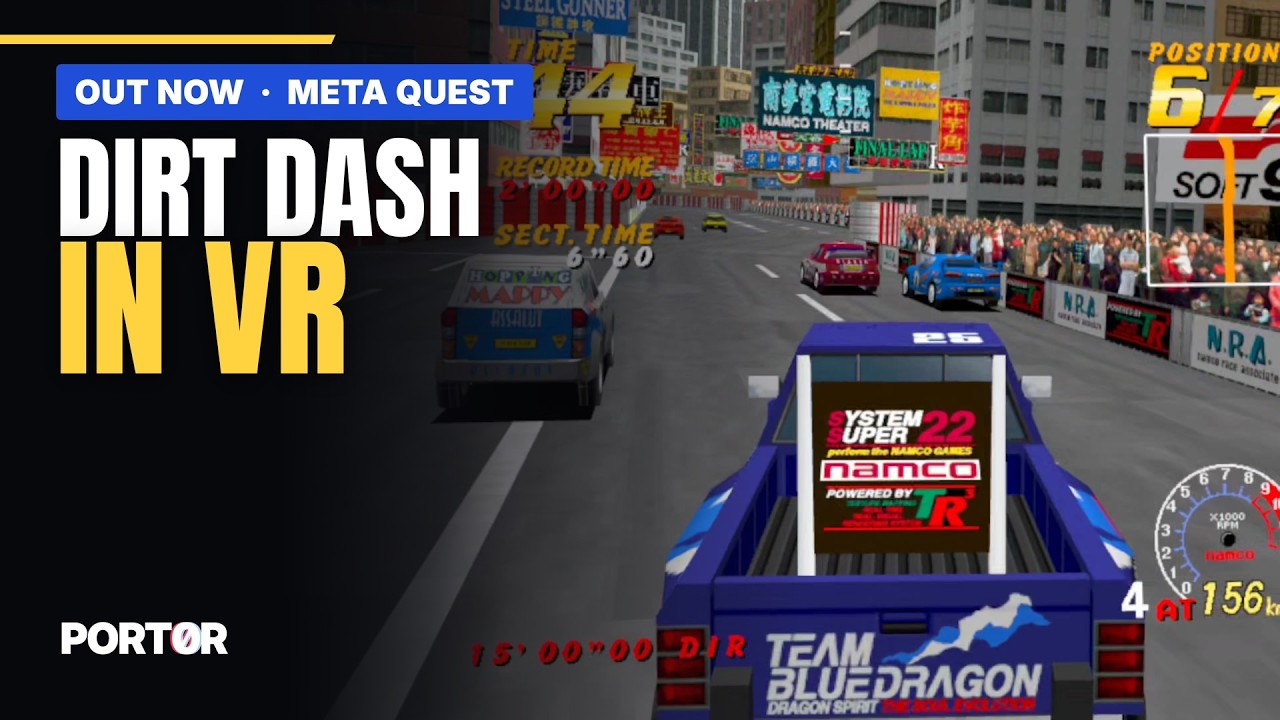 Port0r Dirt Dash VR on Meta Quest