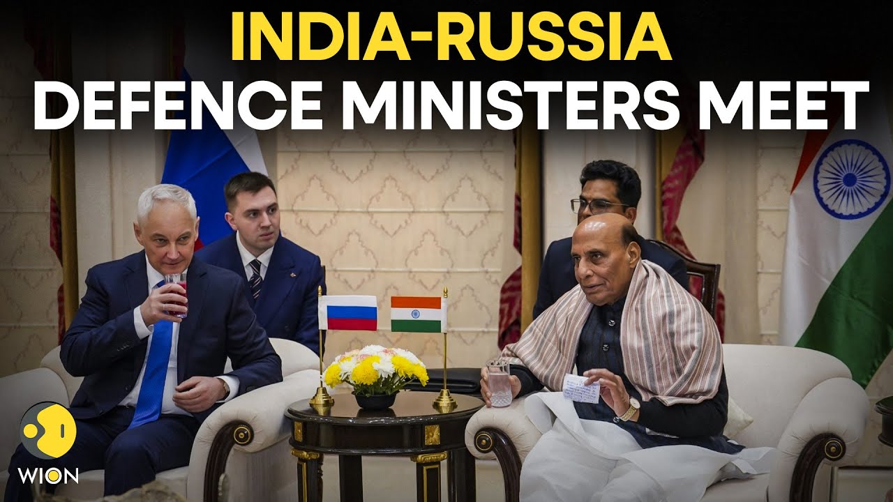 India-Russia LIVE: Defence Ministers of India, Russia Hold Key Strategic Talks in New Delhi | WION