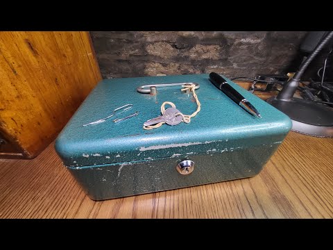 Secret Santa Cash Box Picked with a Pen and Paperclip - Better than Most