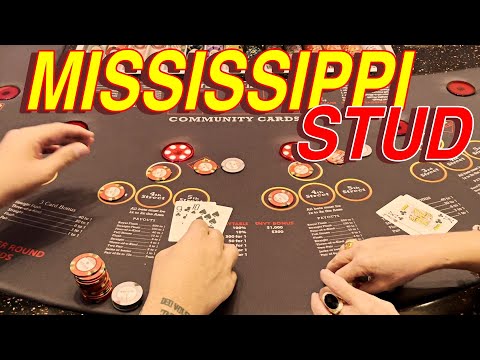 LETS PLAY MISSISSIPPI STUD POKER!!! - YouTube