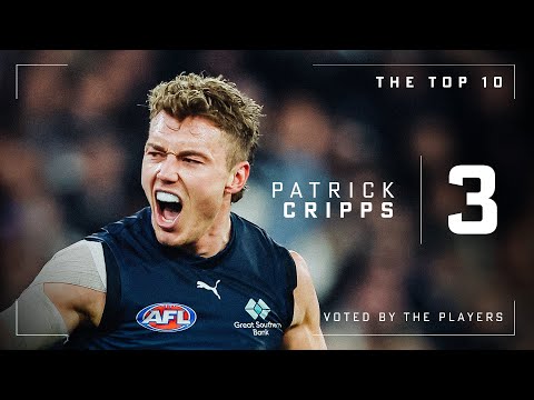 "The most dominant player in the game..." | AFL Top 10 | Patrick Cripps | Fox Footy