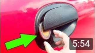 6 TRICKS TO OPEN A CAR WITHOUT THE KEY