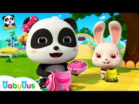 Baby Panda's Spring Picnic | Sharing Song for Kids | BabyBus Toys, Cooking Pretend Play | BabyBus