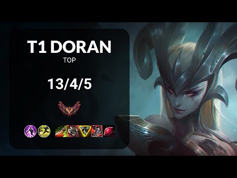 T1 Doran Camille vs Renekton TOP - KR GRANDMASTER Patch 15.11