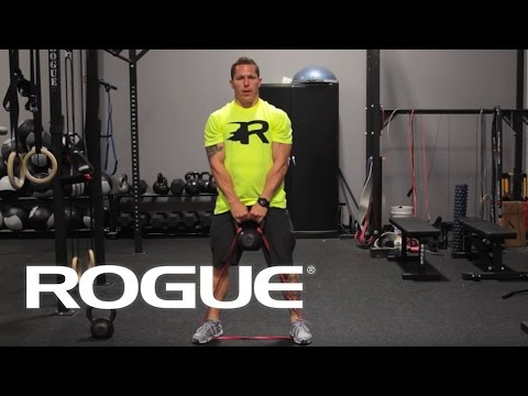 Equipment Demo - Banded Kettlebell Swing - Rogue Fitness