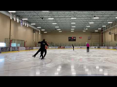 Adult Figure Skating Pre Silver Dance Lesson