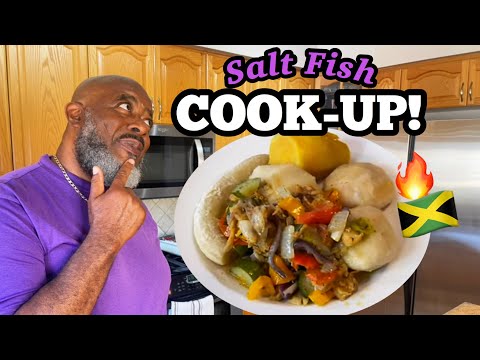 How to make Salt Fish Cook-up! | Deddy's Chicken