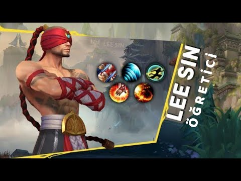 Mobil LoL Wild Rift Kör Adam Lee Sin ile Rakibin Kıçına Tekmeyi Bastık!! Lee Sin Öğretici  Video