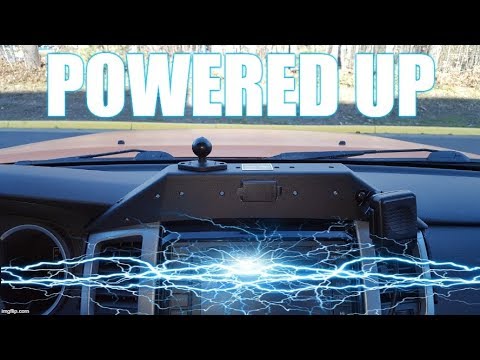 Toyota Tacoma Mod Install — Powered Accessory Mount! ( 2TPAM )