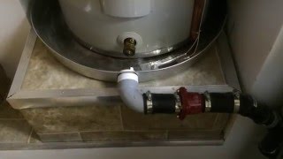 Hot Water Tank Flood Prevention (EASY SOLUTION)