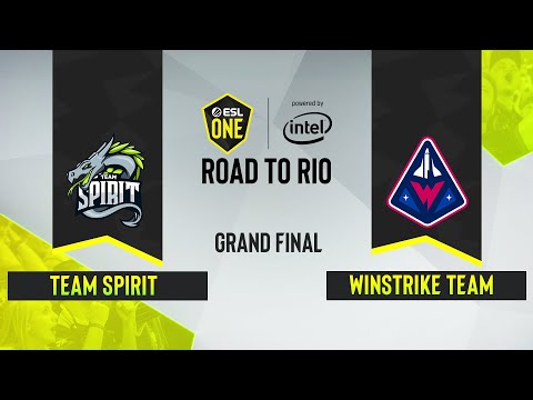 CS:GO - Team Spirit vs. Winstrike Team [Nuke] Map 2 - ESL One: Road to Rio -  Grand Final - CIS