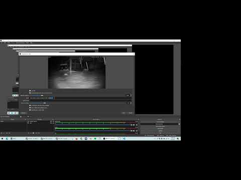 OBS - Connect IP camera as media source - super easy - how to - RTSP