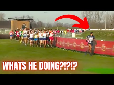 French Runner Uses INSANE Tactics In Cross Country Championships